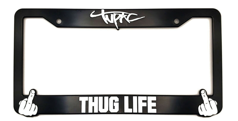 Tupac "Thug Life" License Plate Frame