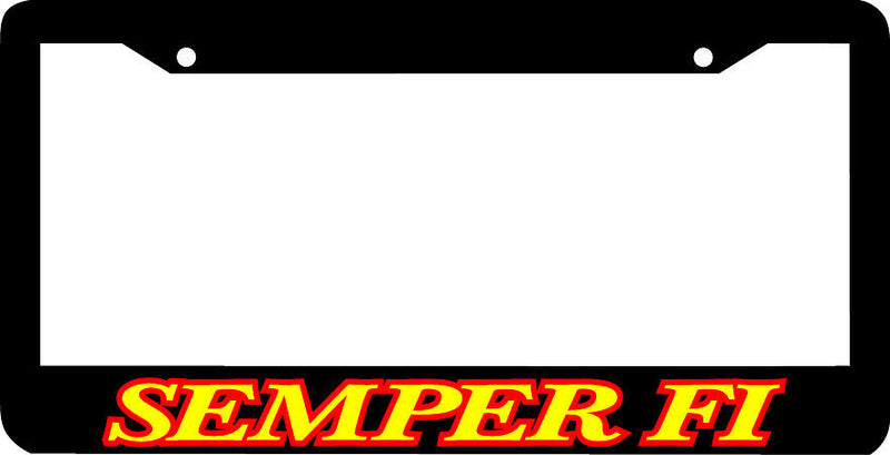 SEMPER FI MARINES USMC License Plate Frame