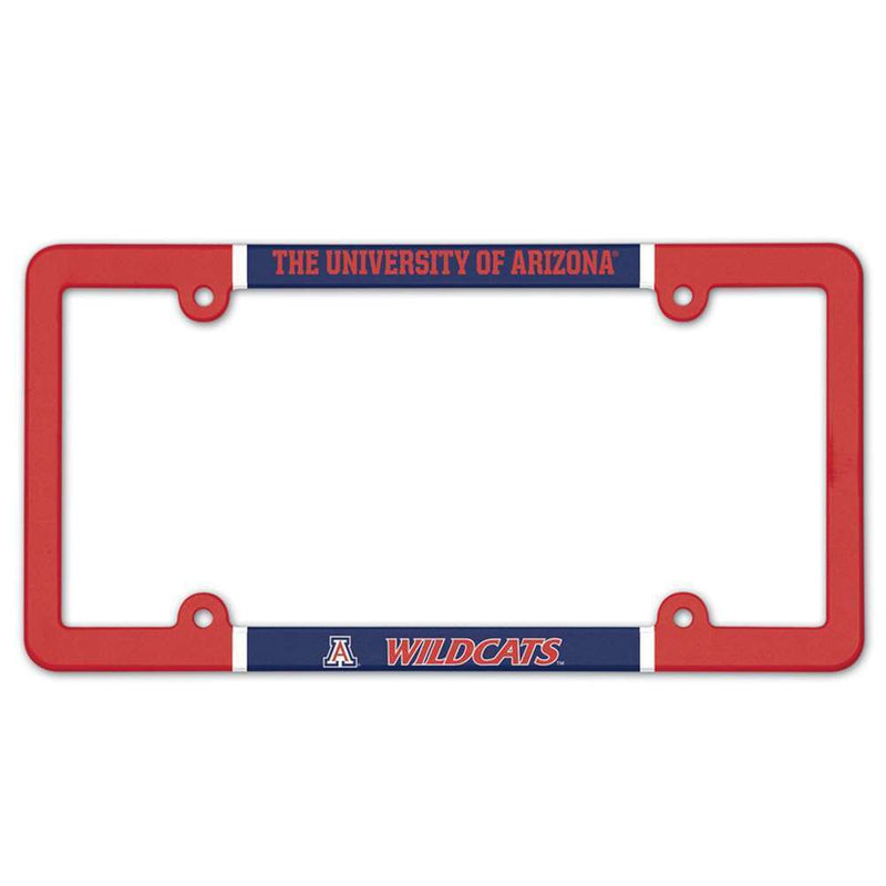 NCAA Arizona Wildcats Plastic License Plate Frame