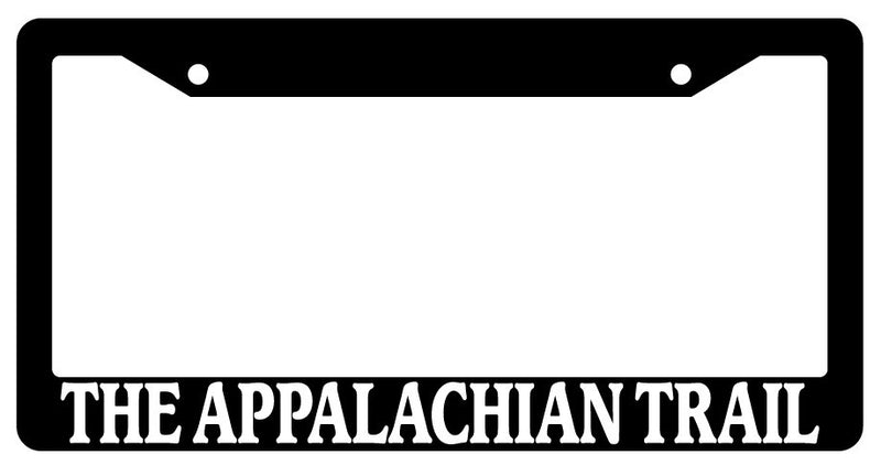 Black License Plate Frame The Appalachian Trail Auto Accessory 1054  Mod-GRAPH9856236-655