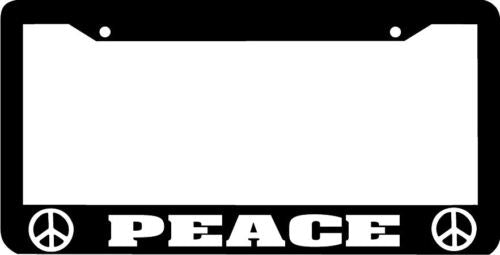 PEACE Peace sign License Plate Frame