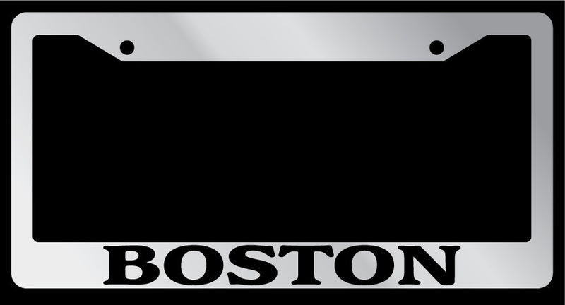 Chrome License Plate Frame Boston Auto Accessory 1142  Mod-GRAPH9856236-4207