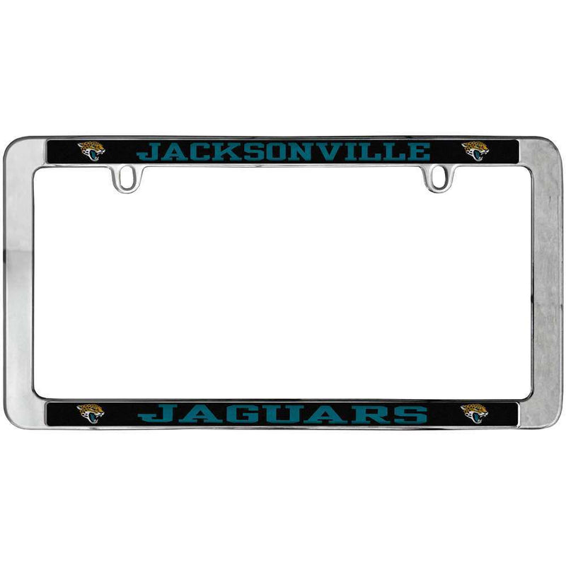 NFL Jacksonville Jaguars Thin Metal License Plate Frame