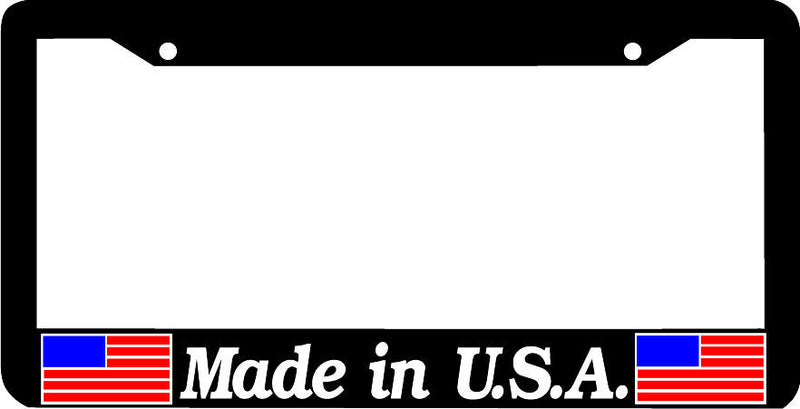 Made in USA U.S.A. License Plate Frame
