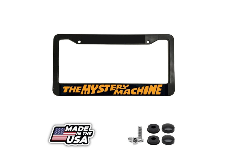 The Mystery Machine Scooby Doo Fans Shaggy License Plate Frame NEW