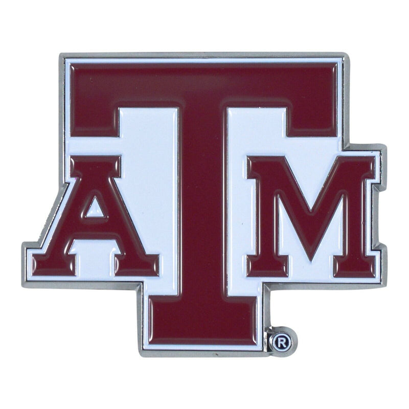 NCAA Texas A&M Aggies Diecast 3D Color Emblem Car Truck RV