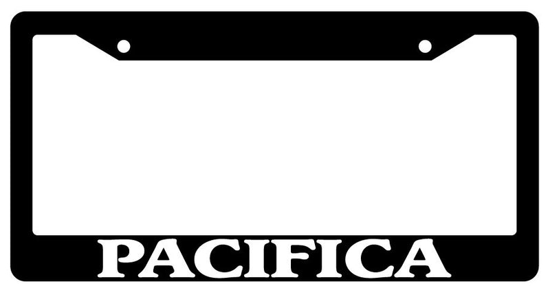 Black License Plate Frame Pacifica City State Auto Accessory Novelty 2489  Mod-GRAPH9856236-324