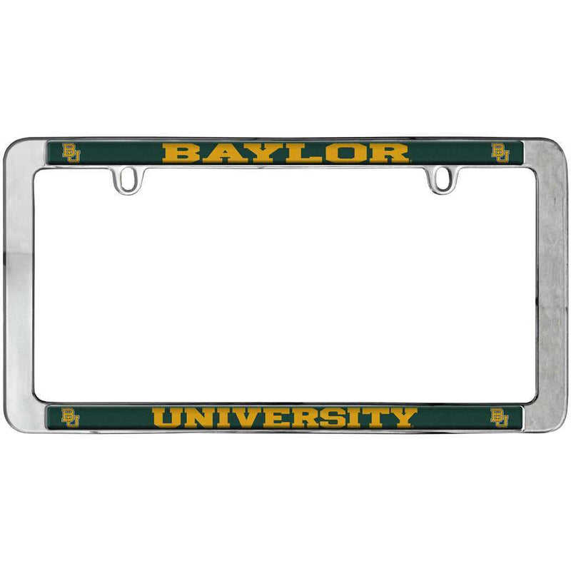 NCAA Baylor Bears Thin Metal License Plate Frame