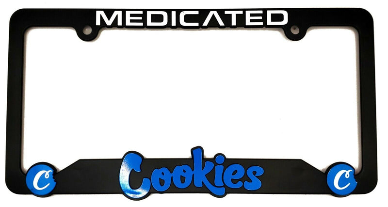 Cookies Medicated License Plate Frame