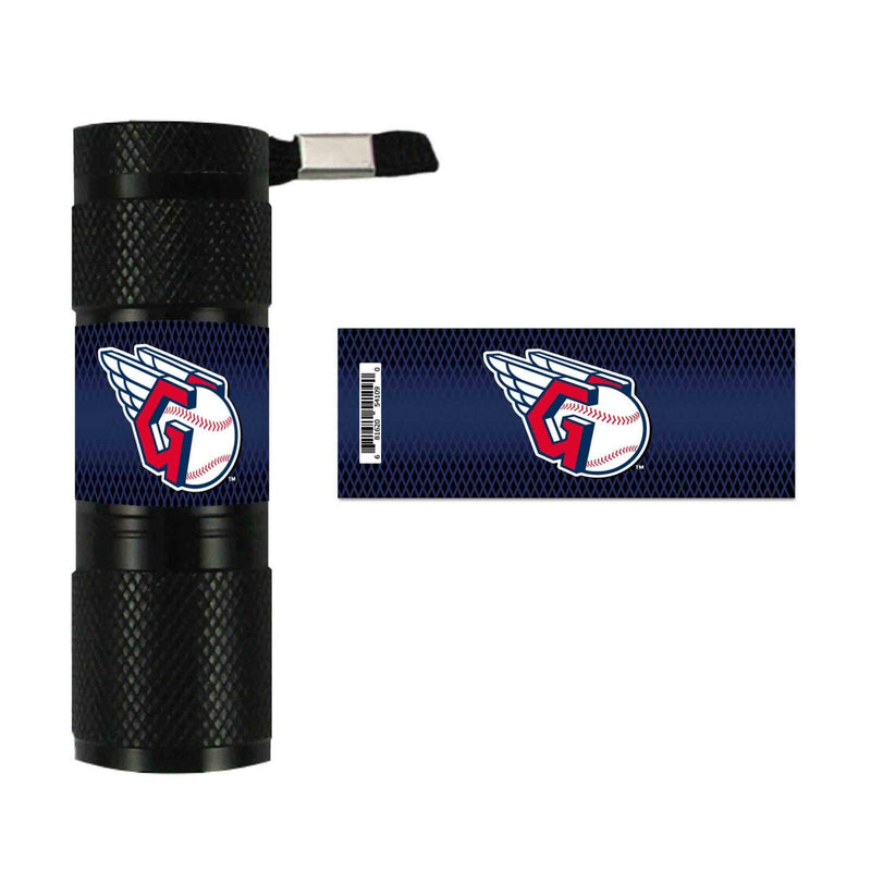 MLB Cleveland Guardians LED Flashlight 1.1"x.3"x3.4"