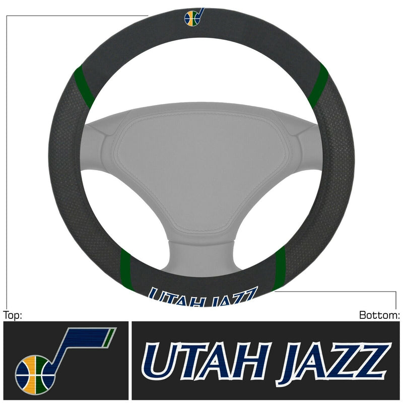 NBA Utah Jazz Embroidered Steering Wheel Cover