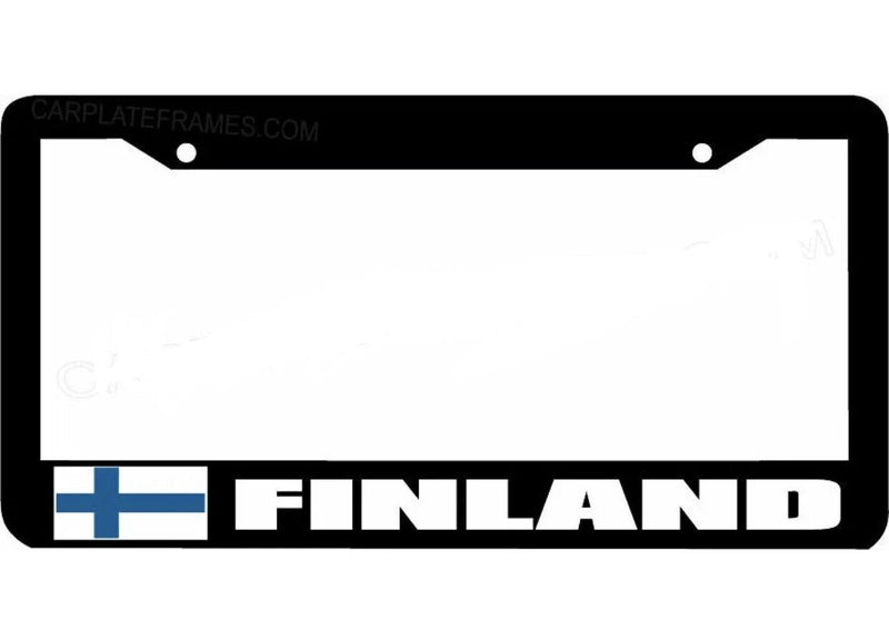 FINLAND flag License Plate Frame
