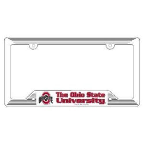 NCAA Ohio State Buckeyes Plastic License Plate Frame