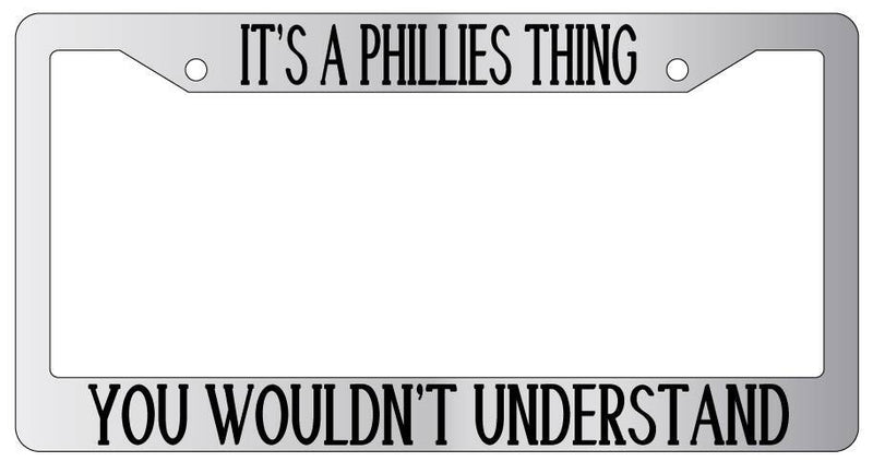 Chrome License Plate Frame IT&