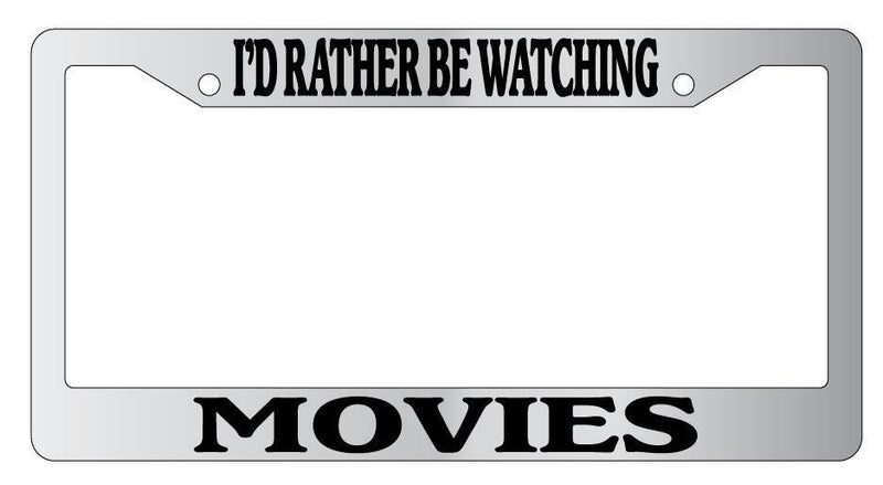 Chrome License Plate Frame I&