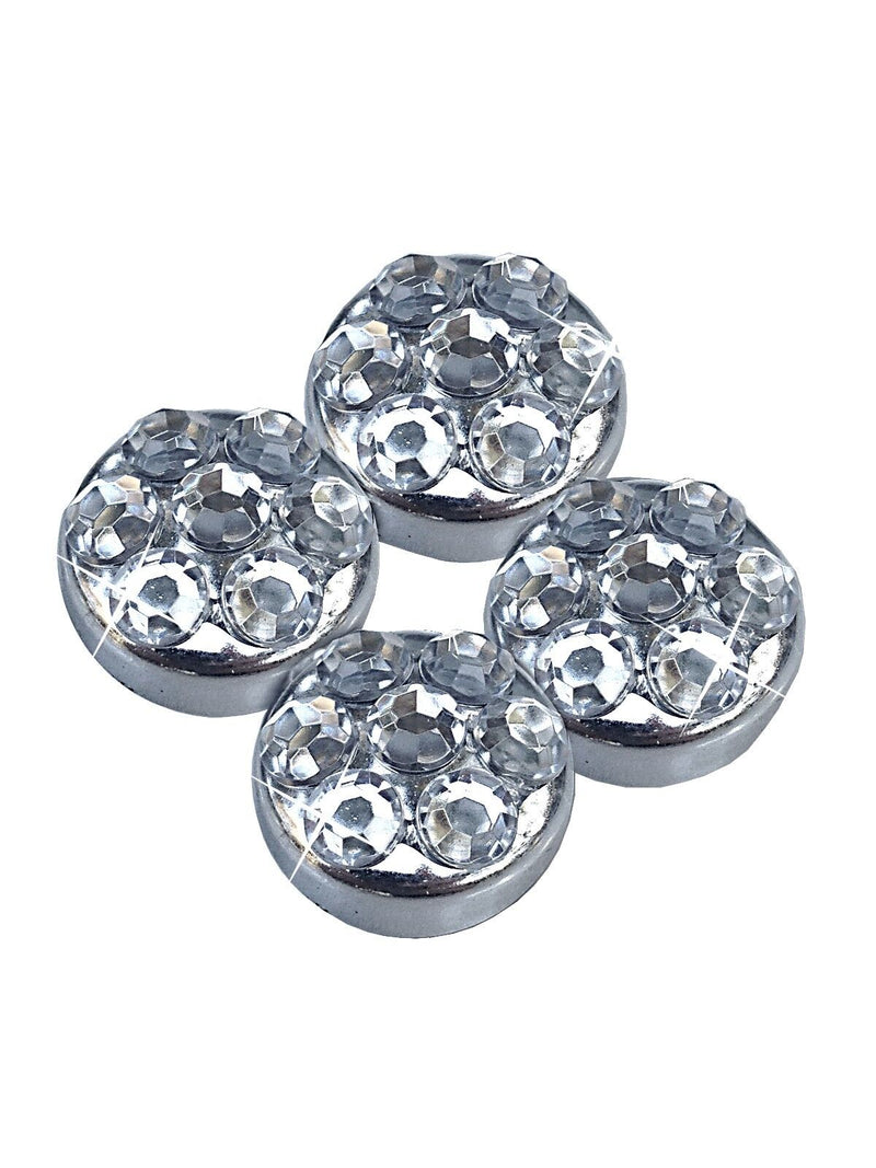 Clear Crystal Rhinestone Screw Caps for Crystal Bling License Plate Frame