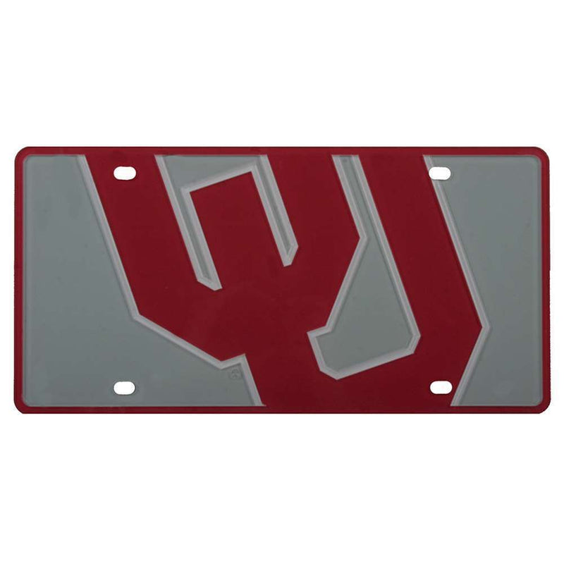 NCAA Oklahoma Sooners Full Color Mega Inlay License Plate