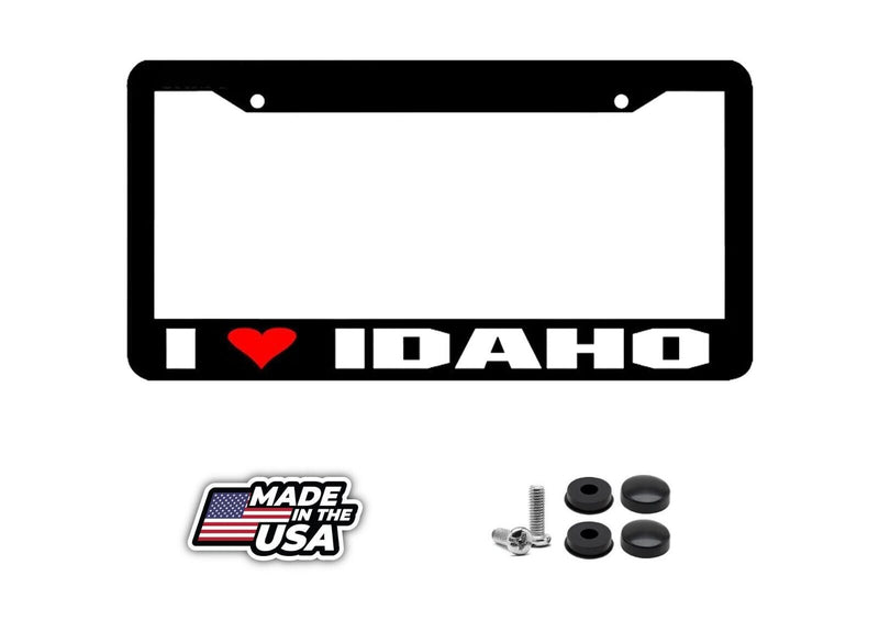 I LOVE Idaho License Plate Frame