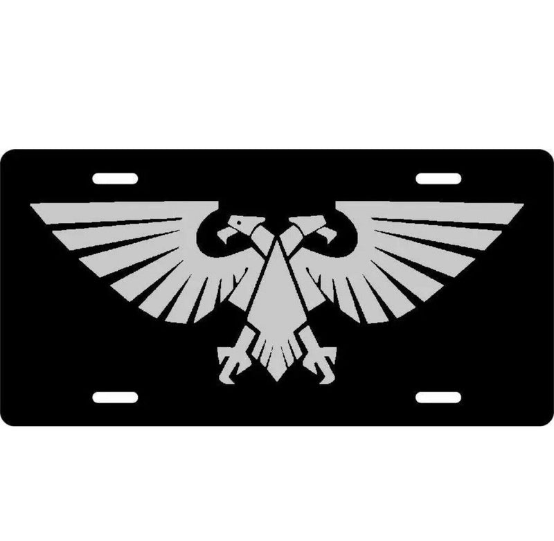 Imperial Aquila Warhammer Auto Truck licence plate