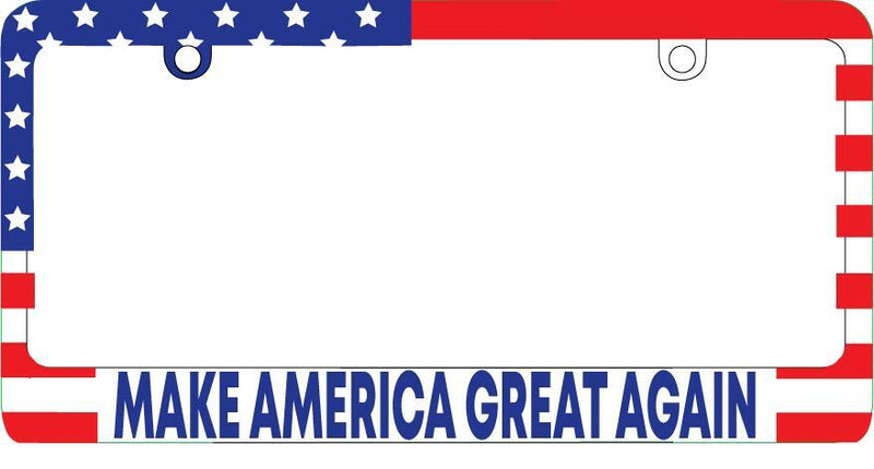 Make America Great Again 3D USA Flag Plastic License Plate Patriotic  Mod-GRAPH9856236-3920