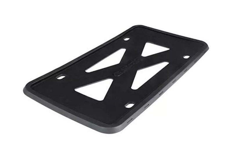 2 Packs Silicone License Plate Frames Holder Universal American Auto Black Frame