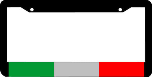 ITALIAN FLAG ITALY License Plate Frame