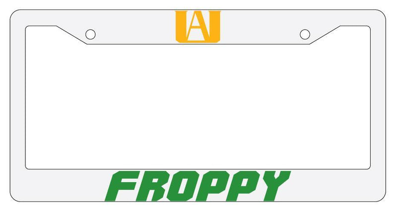 Froppy White Plastic License Frame Auto My Hero Academia  Mod-GRAPH9856236-1949