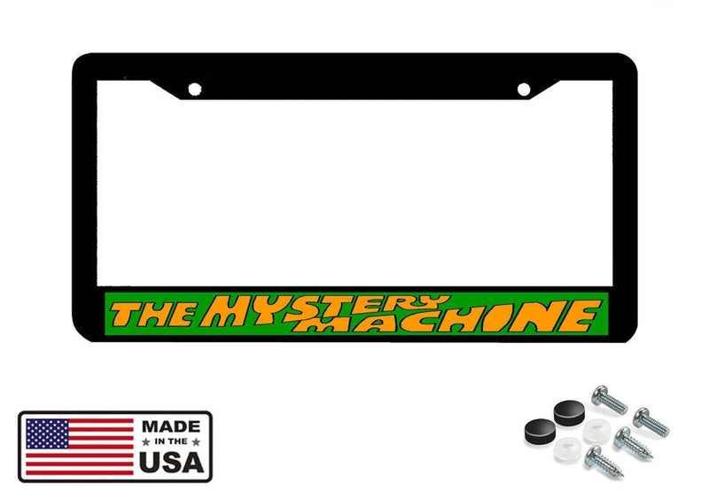 THE MYSTERY MACHINE SCOOBY License Plate Frame