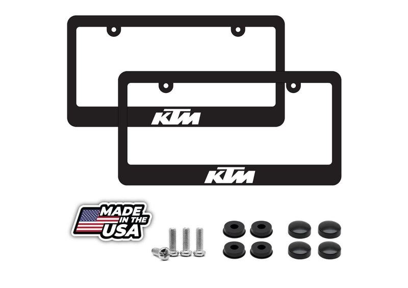 KTM License Plate Frame for Cars / Trucks - Pair