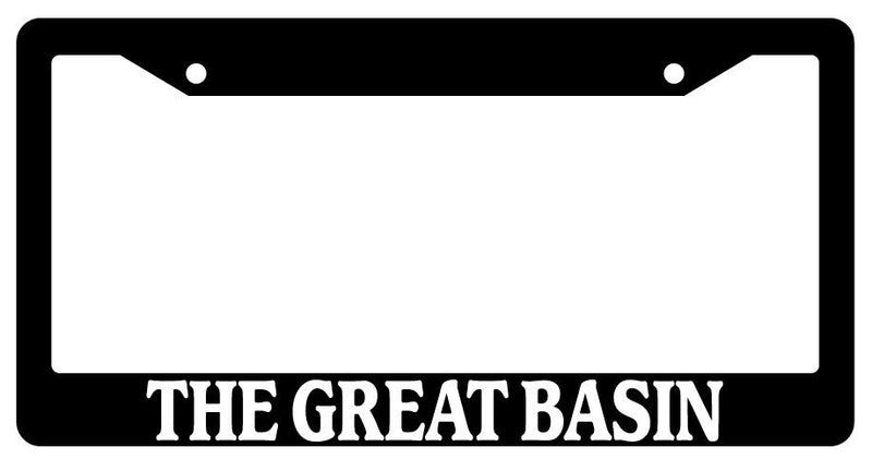 Black License Plate Frame The Great Basin Auto Accessory National Parks 1322  Mod-GRAPH9856236-669
