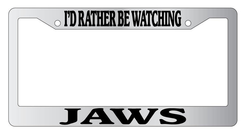 Chrome License Plate Frame I&