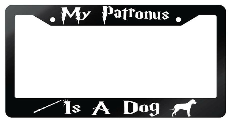 My Patronus Is A Dog Glossy Black Plastic Licensee Frame For Harry Potter  Mod-GRAPH9856236-7113