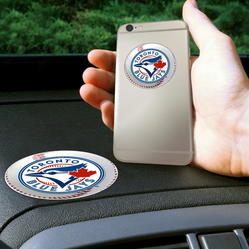 MLB Toronto Blue Jays Get a Grip Cell Phone Grip Thick Polymer Stickers