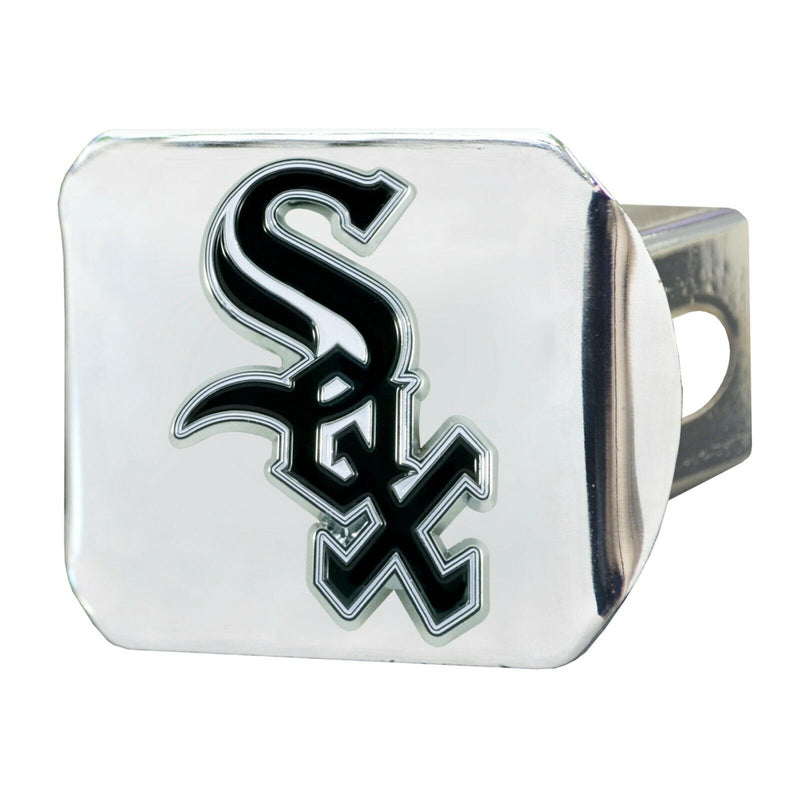 MLB Chicago White Sox 3D Color on Chrome Metal Hitch Cover