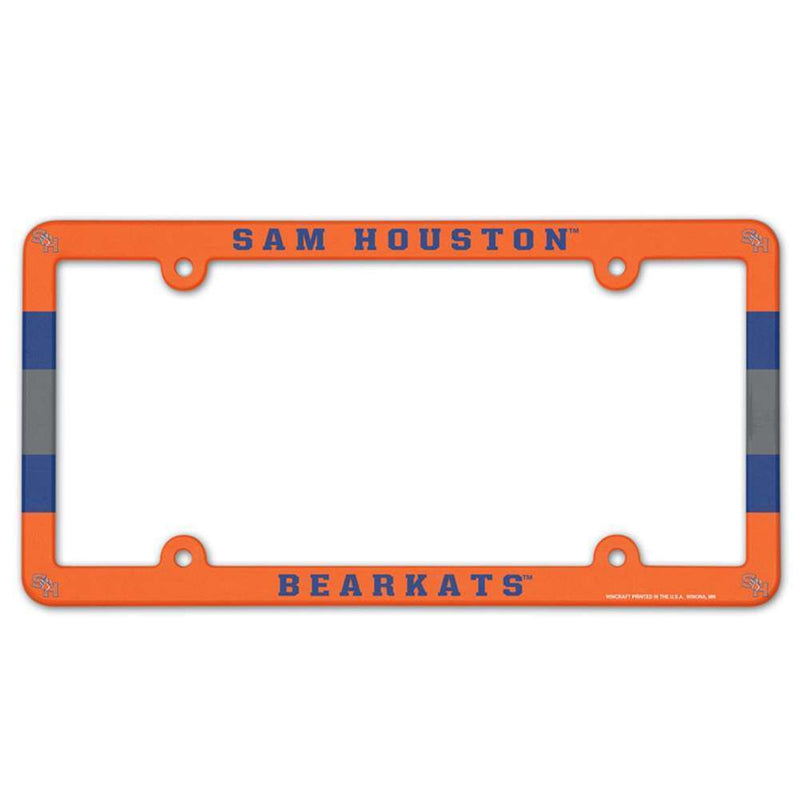 NCAA Sam Houston State Bearkats Plastic License Plate Frame