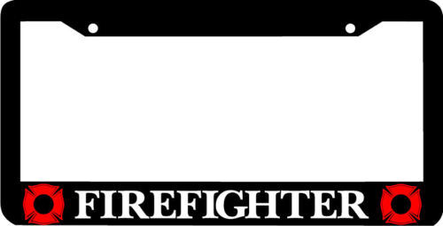 FIREFIGHTER FIREMAN License Plate Frame