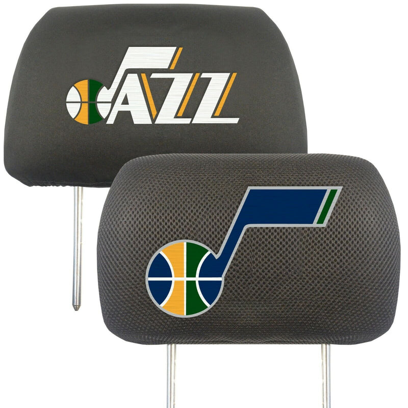 NBA Utah Jazz 2-Piece Embroidered Headrest Covers