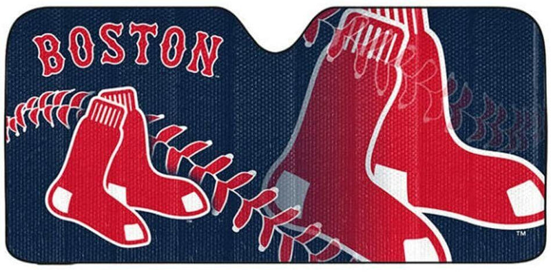 MLB Boston Red Sox Car Truck Folding Sunshade