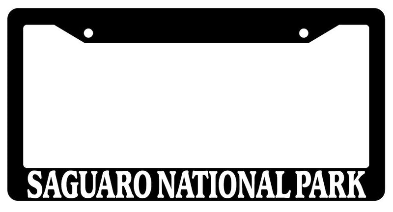 Black License Plate Frame Saguaro National Park Auto Accessory 2187  Mod-GRAPH9856236-673