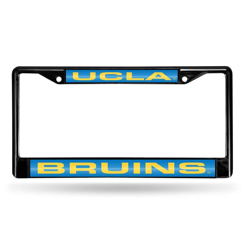 NCAA UCLA Bruins Inlaid Acrylic Black License Plate Frame