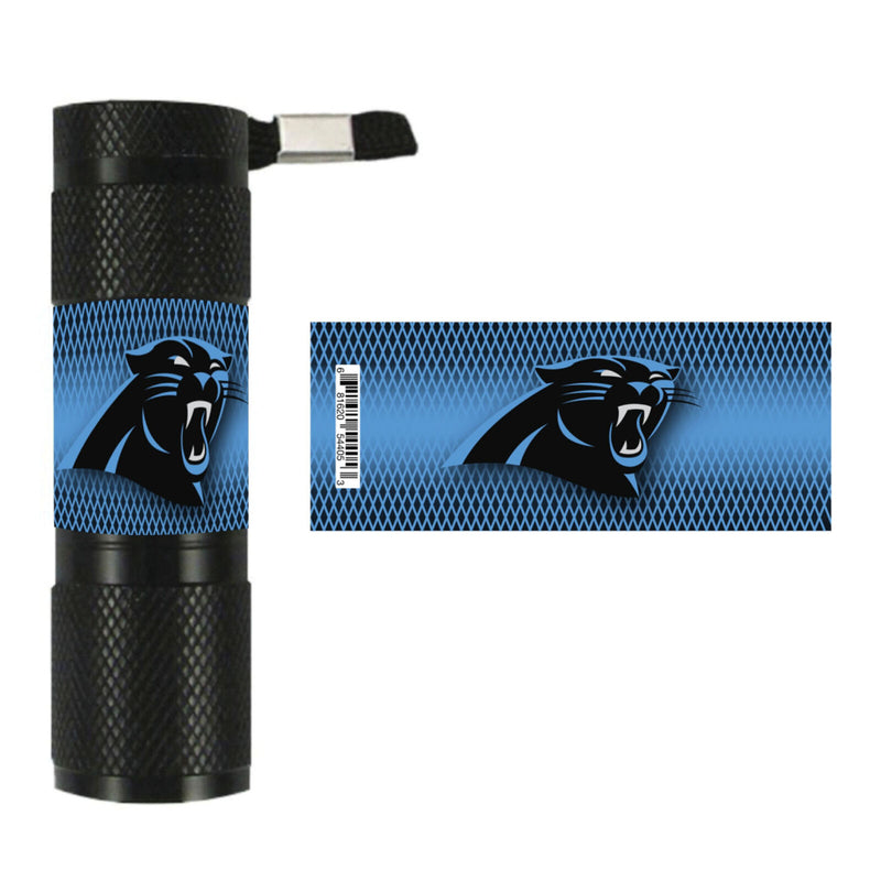 NFL Carolina Panthers LED Flashlight 1.1"x.3"x3.4"