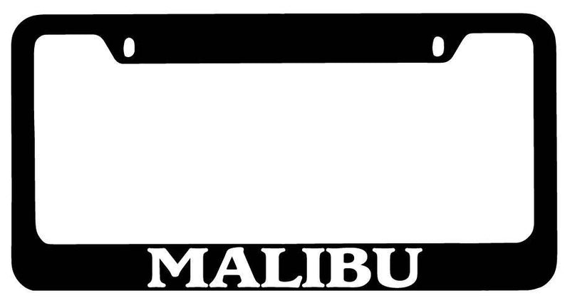 Black METAL License Plate Frame Malibu Auto Accessory 1581  Mod-GRAPH9856236-8074