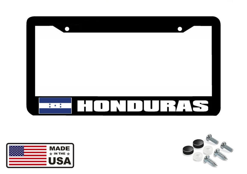 HONDURAS flag License Plate Frame Including Mounting Hardware Made In USA