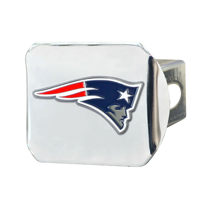 NFL New England Patriots 3D Color on Chrome Hitch Cover