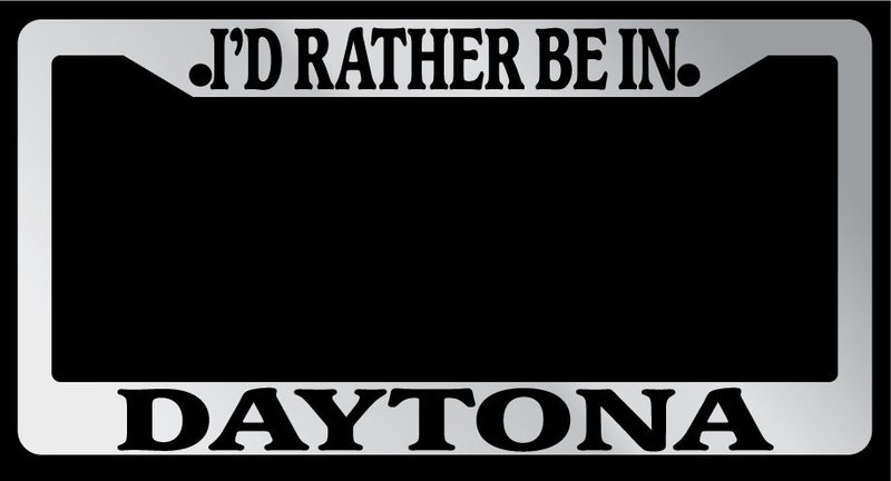 Chrome License Plate Frame I&