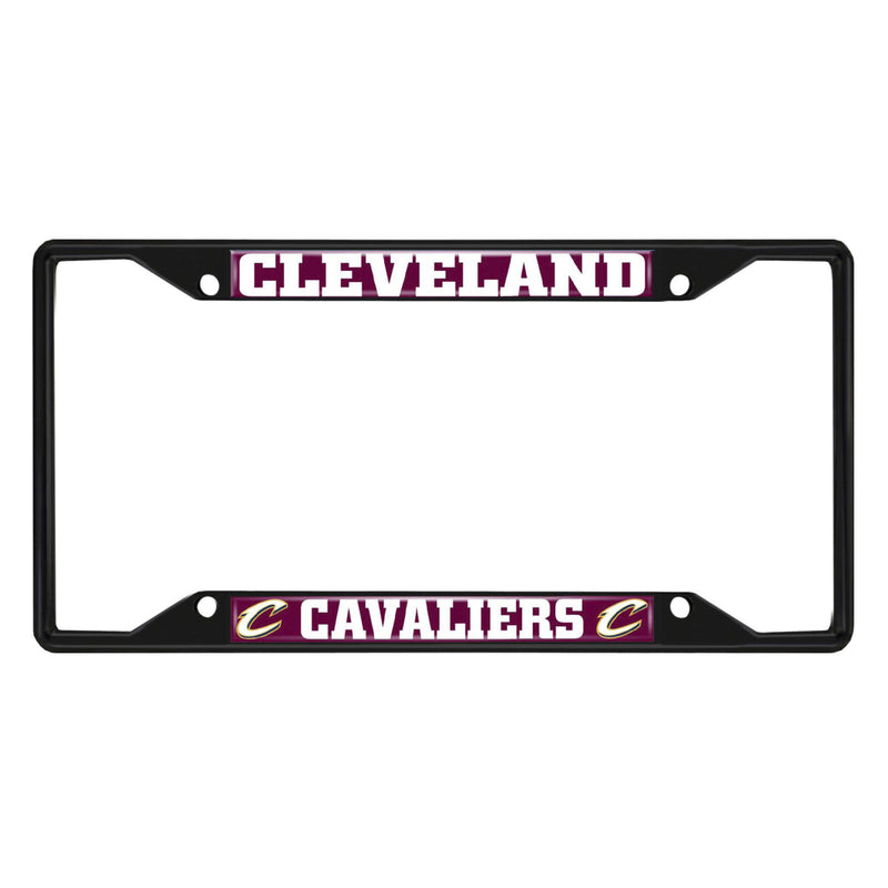 NBA Cleveland Cavaliers Black Metal License Plate Frame