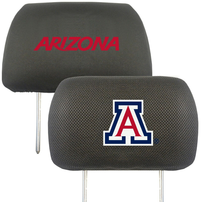 NCAA Arizona Wildcats 2-Piece Embroidered Headrest Covers