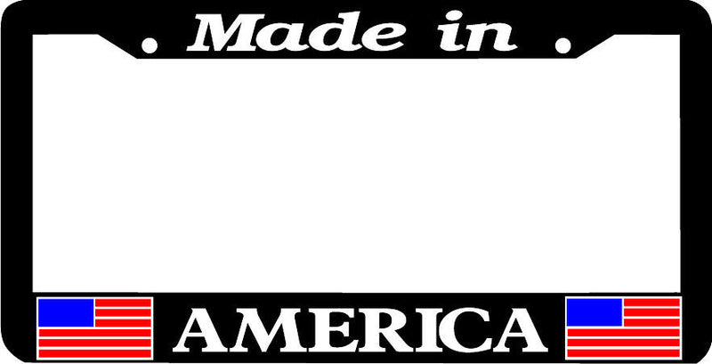 Made in AMERICA License Plate Frame