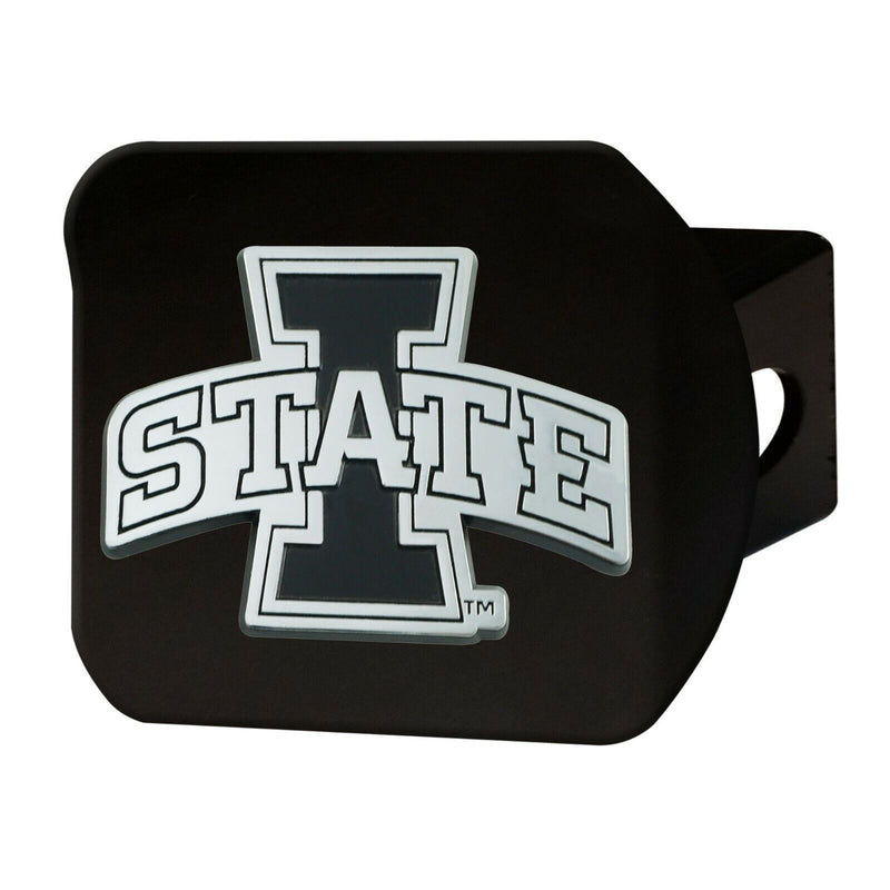 NCAA Iowa State Cyclones 3D Chrome on Black Hitch Cover