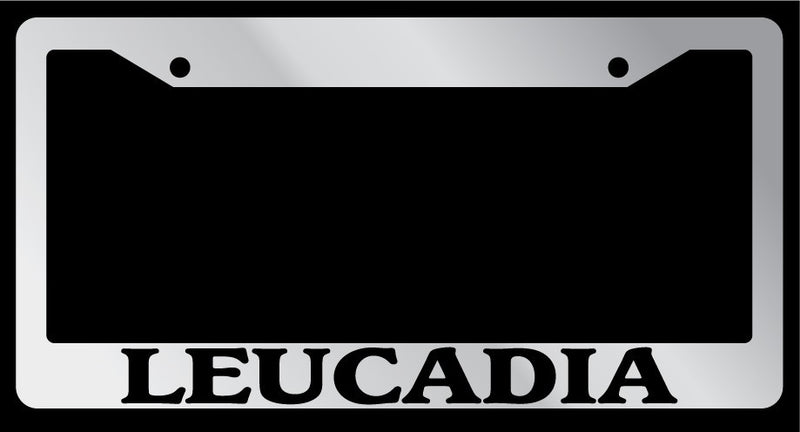 Chrome License Plate Frame "Leucadia" Auto Accessory 1529  Mod-GRAPH9856236-4227